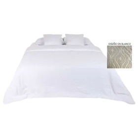 Colcha Home ESPRIT Blanco 180 x 260 cm de Home ESPRIT, Mantas y colchas - Ref: S3056601, Precio: 48,23 €, Descuento: %