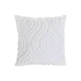 Cushion Home ESPRIT White 45 x 45 cm by Home ESPRIT, Cushions - Ref: S3056603, Price: 10,70 €, Discount: %