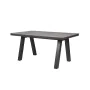 Tavolo da Pranzo Home ESPRIT Grigio Alluminio polistirene 160 x 90 x 77 cm di Home ESPRIT, Tavoli standard - Rif: S3056626, P...