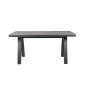 Dining Table Home ESPRIT Grey Aluminium polystyrene 160 x 90 x 77 cm by Home ESPRIT, Dining Tables - Ref: S3056626, Price: 43...