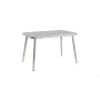 Dining Table Home ESPRIT White Aluminium 120 x 75 x 75 cm by Home ESPRIT, Dining Tables - Ref: S3056627, Price: 264,20 €, Dis...