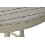 Table d'appoint Home ESPRIT Blanc Aluminium 70 x 70 x 75 cm de Home ESPRIT, Tables de service - Réf : S3056628, Prix : 190,60...