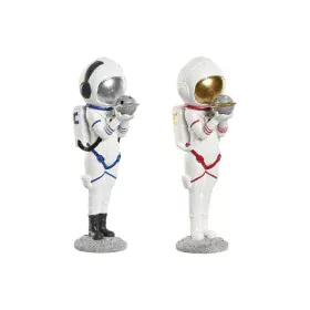 Figurine Décorative Home ESPRIT Bleu Blanc Rouge Doré Femme Astronaute 11 x 7 x 25 cm (2 Unités) de Home ESPRIT, Objets de dé...