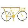 Consola Home ESPRIT Amarillo Negro Madera Metal 160 x 40 x 88 cm de Home ESPRIT, Mesas - Ref: S3056660, Precio: 271,22 €, Des...