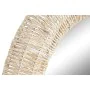 Wall mirror Home ESPRIT Natural Metal Fibre Tropical 90 x 8 x 90 cm by Home ESPRIT, Wall-Mounted Mirrors - Ref: S3056663, Pri...