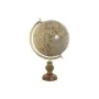 Globo Terrestre Home ESPRIT Castanho PVC Madeira de mangueira 27 x 25 x 43 cm de Home ESPRIT, Geografia - Ref: S3056679, Preç...