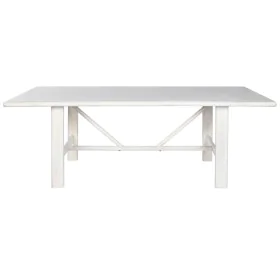 Table de Salle à Manger Home ESPRIT Blanc Bois de manguier 213,4 x 96,5 x 76,2 cm de Home ESPRIT, Tables - Réf : S3056685, Pr...