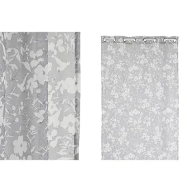 Cortina Home ESPRIT Gris Romántico 140 x 260 cm de Home ESPRIT, Cortinas - Ref: S3056807, Precio: 15,55 €, Descuento: %