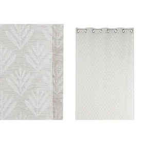 Cortina Home ESPRIT Bege Romântico 140 x 260 cm de Home ESPRIT, Cortinas - Ref: S3056810, Preço: 16,03 €, Desconto: %