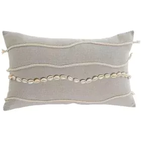 Cushion Home ESPRIT White Beige Boho 50 x 30 cm by Home ESPRIT, Cushions - Ref: S3056817, Price: 9,28 €, Discount: %