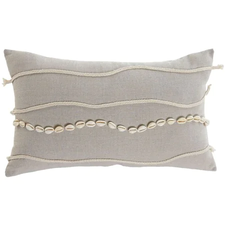 Cushion Home ESPRIT White Beige Boho 50 x 30 cm by Home ESPRIT, Cushions - Ref: S3056817, Price: 9,28 €, Discount: %