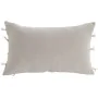 Cojín Home ESPRIT Blanco Beige Boho 50 x 30 cm de Home ESPRIT, Cojines - Ref: S3056817, Precio: 9,67 €, Descuento: %