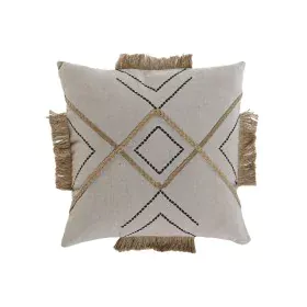 Cushion Home ESPRIT Beige Natural Boho 45 x 45 cm by Home ESPRIT, Cushions - Ref: S3056818, Price: 9,49 €, Discount: %