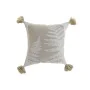 Cojín Home ESPRIT Blanco Beige Impreso Boho 45 x 45 cm de Home ESPRIT, Cojines - Ref: S3056827, Precio: 9,49 €, Descuento: %