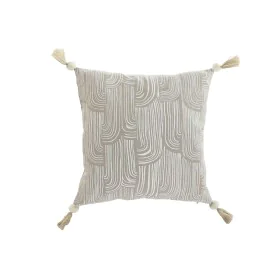 Cuscino Home ESPRIT Bianco Beige Stampato Boho 45 x 45 cm di Home ESPRIT, Cuscini decorativi - Rif: S3056828, Prezzo: 9,58 €,...