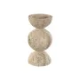 Candleholder Home ESPRIT Beige Magnesium 12 x 12 x 24 cm by Home ESPRIT, Candelabras and candle holders - Ref: S3056846, Pric...