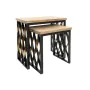 Jeu de 2 tables Home ESPRIT Bois Métal 64 x 34 x 65 cm de Home ESPRIT, Tables - Réf : S3056852, Prix : 157,40 €, Remise : %