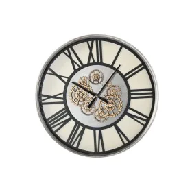 Orologio da Parete Home ESPRIT Nero Metallo Cristallo 60 x 8 x 60 cm di Home ESPRIT, Orologi da parete - Rif: S3056857, Prezz...