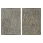 Décoration murale Home ESPRIT Doré Moderne 67,5 x 2,5 x 97 cm (2 Unités) de Home ESPRIT, Objets de décoration - Réf : S305686...