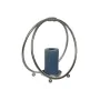 Castiçais Home ESPRIT Prateado Metal 38 x 16 x 38,5 cm 38 x 16 x 39 cm (2 Unidades) de Home ESPRIT, Candelabros e suportes pa...