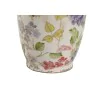 Vaso Home ESPRIT Bianco Multicolore Lilla Gres 13 x 13 x 35 cm di Home ESPRIT, Vasi - Rif: S3056878, Prezzo: 14,39 €, Sconto: %