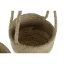 Set of Planters Home ESPRIT Natural Light brown Jute Modern 26 x 26 x 70 cm by Home ESPRIT, Cachepots - Ref: S3056903, Price:...