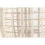 Portacandele Home ESPRIT Bianco Naturale Legno Cristallo 37 x 37 x 56 cm di Home ESPRIT, Candelieri e portacandele - Rif: S30...