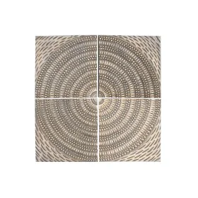 Decorazione da Parete Home ESPRIT Dorato Moderno 80 x 3,5 x 80 cm (4 Pezzi) di Home ESPRIT, Soprammobili - Rif: S3056953, Pre...