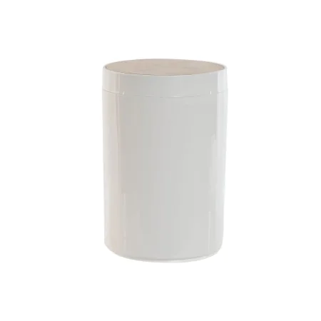 Caixote do lixo Home ESPRIT Branco Natural 5 L de Home ESPRIT, Caixotes de lixo para casa de banho - Ref: S3056970, Preço: 9,...