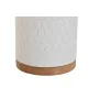 Brosse de salle de wc Home ESPRIT Blanc Argenté Naturel Résine Bambou 9 x 9 x 37 cm de Home ESPRIT, Accessoires pour wc - Réf...