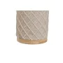 Vaso Home ESPRIT Beige Resina Bambú 7,5 x 7,5 x 10 cm de Home ESPRIT, Soportes y dispensadores - Ref: S3056977, Precio: 4,63 ...