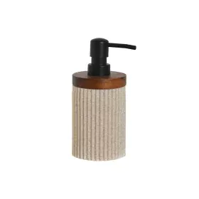 Distributeur de Savon Home ESPRIT Marron Noir Beige Résine Acacia 10 x 8 x 17,5 cm de Home ESPRIT, Supports et distributeurs ...