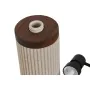 Dispenser di Sapone Home ESPRIT Marrone Nero Beige Resina Acacia 10 x 8 x 17,5 cm di Home ESPRIT, Supporti e distributori - R...