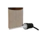 Dispensador de Jabón Home ESPRIT Marrón Negro Beige Resina Acacia 10 x 8 x 17,5 cm de Home ESPRIT, Soportes y dispensadores -...