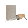 Dispenser di Sapone Home ESPRIT Grigio Naturale Legno Resina 7 x 9 x 19 cm di Home ESPRIT, Supporti e distributori - Rif: S30...