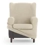 Housse de fauteuil à oreilles Eysa ULISES Blanc 80 x 100 x 90 cm de Eysa, Housses pour accoudoirs de fauteuil - Réf : D160691...