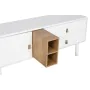 TV furniture Home ESPRIT White Natural polypropylene MDF Wood 140 x 40 x 55 cm by Home ESPRIT, TV tables and stands - Ref: S3...