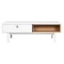 Table Basse Home ESPRIT Blanc Naturel Polyuréthane Bois MDF 120 x 60 x 40 cm de Home ESPRIT, Tables - Réf : S3056994, Prix : ...