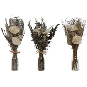 Plante décorative Home ESPRIT Verre Fleur 11 x 11 x 40 cm (3 Unités) de Home ESPRIT, Plantes artificielles - Réf : S3056998, ...