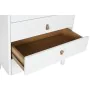 Chest of drawers Home ESPRIT White Natural polypropylene MDF Wood 80 x 40 x 117 cm by Home ESPRIT, Chest of Drawers - Ref: S3...