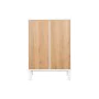 Schubladenschrank Home ESPRIT Weiß natürlich Polypropylen Holz MDF 80 x 40 x 117 cm von Home ESPRIT, Kommoden & Sideboards - ...