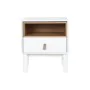 Comodino Home ESPRIT Bianco Naturale Poliuretano Legno MDF 48 x 40 x 55 cm di Home ESPRIT, Comodini - Rif: S3057002, Prezzo: ...