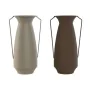 Vase Home ESPRIT Braun Beige Metall 25 x 25 x 44 cm (2 Stück) von Home ESPRIT, Vasen - Ref: S3057017, Preis: 44,83 €, Rabatt: %