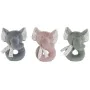 Fluffy toy Home ESPRIT Blue Green Pink 15 x 9 x 17 cm (3 Units) by Home ESPRIT, Animals and figures - Ref: S3057027, Price: 1...