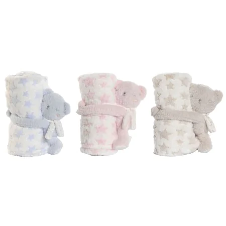 Coffret Bébé Home ESPRIT Bleu Beige Rose Polyester (3 Unités) de Home ESPRIT, Coffrets cadeaux - Réf : S3057030, Prix : 28,01...