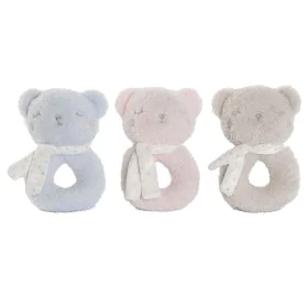 Peluche con Sonagli Home ESPRIT 12 x 7 x 17 cm (3 Unità) di Home ESPRIT, Sonagli e anelli di peluches - Rif: S3057033, Prezzo...