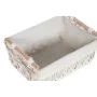 Laundry basket Home ESPRIT White Natural Metal Shabby Chic 42 x 32 x 51 cm 5 Pieces by Home ESPRIT, Laundry Baskets - Ref: S3...