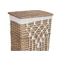 Cesto de Roupa Suja Home ESPRIT Branco Natural vime Shabby Chic 47 x 35 x 55 cm 5 Peças de Home ESPRIT, Cestos para fornos re...