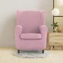 Wingback chair cover Eysa ULISES Pink 80 x 100 x 90 cm by Eysa, Armchairs - Ref: D1606913, Price: 30,63 €, Discount: %