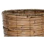 Set of Planters Home ESPRIT Brown Metal Rattan Tropical 31 x 31 x 27 cm by Home ESPRIT, Cachepots - Ref: S3057080, Price: 24,...